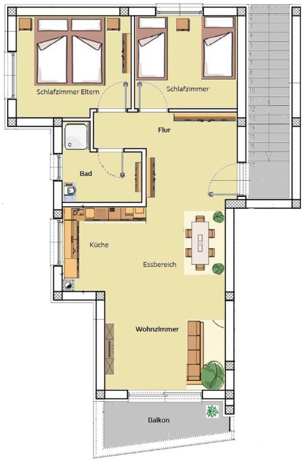 Appartement Luka Vodice Buitenkant foto